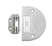 OEUTSCGPB 1 Set Adatto for Materiali Medi, griffa di Trasporto e Piastra ago #20160LGW+149159 Compatibile for Singer Compatibile for Macchine ad ago Singolo JUKI