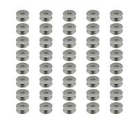 OEUTSCGPB 10-30 Pezzi di Accessori for rocchetti for Macchine da Cucire L Bobine in Metallo (55623S) Compatibili for Brother Compatibili for Juki (SA159) (H12413002) Parti(40pc)