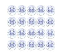 OEUTSCGPB 20 Pezzi di Bobine Trasparenti in plastica for Macchine da Cucire compatibili con Brother, compatibili con Parti/Accessori for Macchine da Cucire Baby Lock