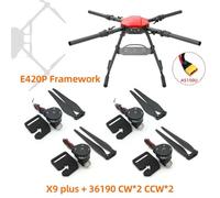 OEUTSCGPB EFT E420P 20 kg Formazione e addestramento: veicolo aereo senza pilota con cremagliera a quattro assi, mappatura di soccorso di emergenza multifunzionale(Frame motor)