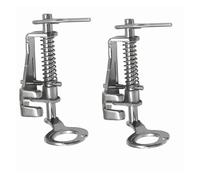 OEUTSCGPB Piedino premistoffa for Ricamo con Punta Chiusa, a Movimento Libero, Compatibile con Brother, Compatibile con Juki, Accessori for Macchine da Cucire a Gambo Basso.