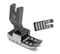 OEUTSCGPB Piedino pressore a Rullo R141 Piedini pressori in Pelle e Tessuto for Macchine da Cucire industriali a Punto Annodato Accessori Strumenti(1PC (12 Bearings))