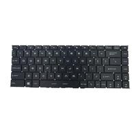 OEUVREBY Tastiera del computer portatile Sostituire Accessorio Accessori Computer Componenti di ingresso Laptop Funzione retroilluminata Tastiera Sostituzione per GS66