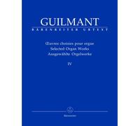 Oeuvres choisies pour Orgue - Volume 4