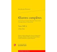 Oeuvres complètes: Tome 8, 1761-1762
