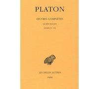 Oeuvres Completes: La Republique, Livres Iv-vii (7)