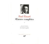 Oeuvres complètes: Tome 1-Eluard, Paul-Copertina rigida