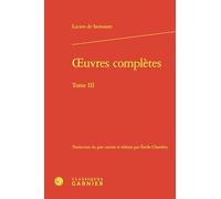 Oeuvres complètes: Tome III