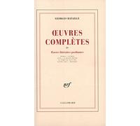 Oeuvres complètes: Volume 4, Oeuvres littéraires posthumes