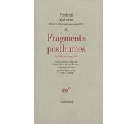 Oeuvres philosophiques complètes: Tome 9, Fragments posthumes (été 1882 - printemps 1884)