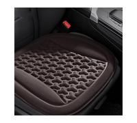 OEXRIG Coprisedile Auto Coprisedile Universale Per Auto, Traspirante, 3D, Sedile Anteriore E Posteriore, Protezione Estiva, SUV Coprisedili(Brown Front Padx1)