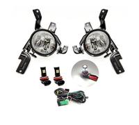 OEXRIG Fendinebbia Auto per CRV 2007 2008 2009 Paraurti Anteriore Auto Luce Fendinebbia Lampada Fendinebbia #33951-SWA-H01 33901-SWA-H01 Auto Fendinebbia(Wire LED Set)