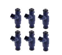 OEXRIG Iniettore di Carburante per CLK320 SLK320 E320 C320 ML320 ML55 per AMG 3.2L 2001-2005 A1120780149 5101526AA 6 Pezzi 0280156014 Iniettori di Carburante Iniettori Carburante