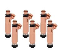 OEXRIG Iniettore di Carburante per Toyota per Camry 3.0L per Highlander 3.3L 2002 2003 2004 2005 2006 2007 23250-20030 6 Pezzi 23250-0A020 Iniettori di Carburante Iniettori Carburante