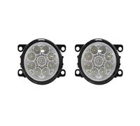OEXRIGRU Auto Fendinebbia Paraurti Anteriore Per Ford Per FOCUS MK2 Per Saloon MK3 Per Turnier Per Estate Lampada Fendinebbia Per Auto 8000LM 30W Bianco Giallo 12V Luce Fendinebbia(9 Led White)