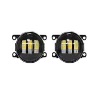 OEXRIGRU Auto Fendinebbia Paraurti Anteriore Per Ford Per Mustang Per Base Per Bullitt Per Auto Decappottabile Fendinebbia 8000LM 30W Bianco Giallo 12V Fendinebbia(P-White Yellow)