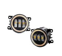 OEXRIGRU Auto Fendinebbia Paraurti Anteriore Per Ford Per Tourneo Per Explorer Per C-Max Per Fiesta Auto DRL Fendinebbia Lampada Da Guida Lente LED Angel Eye Light Fendinebbia