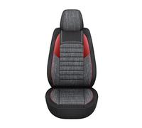 OEXRIGRU Coprisedile Auto Per Fiat Per Grande Per Punto Per Argo Per Toro Per 500X Per Freemont Per Bravo Coprisedili Per Auto(1PC-Black Red)