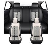 OEXRIGRU Coprisedile Auto Per Fiat Per Grande Per Punto Per Argo Per Toro Per Freemont Per Bravo Per 500X Coprisedili Per Auto(Stanard-Black white)