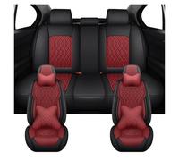 OEXRIGRU Coprisedile Auto Per Fiat Per Grande Per Punto Per Bravo Per 500X Per Toro Per Argo Per Freemont Coprisedili Per Auto(Luxury-wine red)