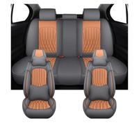 OEXRIGRU Coprisedile Auto Per Fiat Per Grande Per Punto Per Bravo Per Toro Per Freemont Per Argo Per 500X Coprisedili Per Auto(Luxury-Orange)
