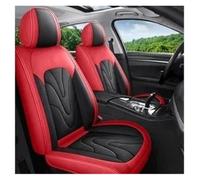 OEXRIGRU Coprisedile Auto Per Jaguar Per XF Per F-Pace Per E-pace Per I-Pace Per X-Type Per XE Per XJ Per XK Coprisedile Per Auto A Copertura Totale(Red Black 5 Seat-A)
