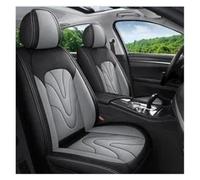 OEXRIGRU Coprisedile Auto Per Jaguar Per XF Per F-Pace Per E-pace Per I-Pace Per X-Type Per XE Per XJ Per XK Coprisedile Per Auto A Copertura Totale(Black Gray 5 Seat-A)