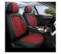 OEXRIGRU Coprisedile Auto Per Jaguar Per XF Per F-Pace Per E-pace Per I-Pace Per X-Type Per XE Per XJ XK Coprisedile Per Auto A Copertura Totale(Red Black 5 Seat-A)