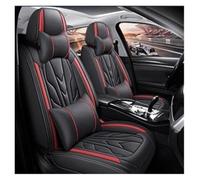 OEXRIGRU Coprisedile Auto Per Jaguar Per XF Per F-Pace Per E-pace Per I-Pace Per X-Type Per XE Per XJ Per XK Coprisedile Per Auto A Copertura Totale(Red 5 Seat-B)