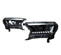 OEXRIGRU FANALE ANTERIORE Per Fari Per Ranger 2016-2020 LED DRL Indicatori Di Direzione Abbaglianti Angel Eye Proiettore Lente Faro principale