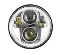 OEXRIGRU Faro Proiettore Anteriori Per Cadillac Per Calais Per DeVille Fari Anteriori A LED Rotondi Con Luci Diurne Bianche E Fari Angel Eyes Color Ambra Halo Fari Proiettori Anteriori