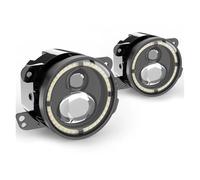 OEXRIGRU Faro Proiettore Anteriori Per Dodge Per Journey Per Magnum Per Charger 2005-2013 Fendinebbia A LED Rotondi Da 4 Pollici Luce Di Guida Fuoristrada Fari Proiettori Anteriori