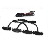 OEXRIGRU Faro Proiettore Anteriori Per Toyota Per Tacoma PT228-35170 Griglia Anteriore A LED Auto TRD PRO Luce Griglia Ambra Bianca Lampada Fuoristrada Bagagliaio(Smoked Shell Yellow)