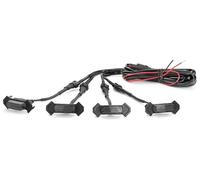 OEXRIGRU Faro Proiettore Anteriori Per Toyota Per Tacoma PT228-35170 Griglia Anteriore A LED Auto TRD PRO Luce Griglia Ambra Bianca Lampada Fuoristrada Bagagliaio(Smoked Shell White)