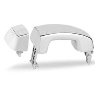 OEXRIGRU Maniglia Esterna Per Auto Per Toyota Per Prado FJ150 Per Landcruiser Per 4Runner Auto Esterno Maniglia Porta Posteriore Sostituire Sinistra RH 69211-60090 Maniglie Esterne(1 Chrome)