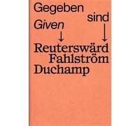OEyvind Fahlstroem Marcel Duchamp Carl F Given - Reutersward (Copertina rigida)
