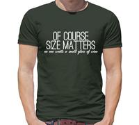 Of Course Misura Questioni Vino - T-Shirt - Rosso Bianco Rosa Bere Pub