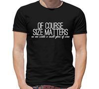 Of Course Misura Questioni Vino - T-Shirt - Rosso Bianco Rosa Bere Pub