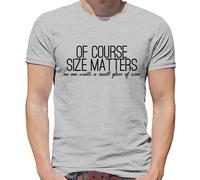Of Course Misura Questioni Vino - T-Shirt - Rosso Bianco Rosa Bere Pub
