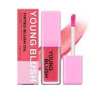 Ofanyia Color Changing Blush Oil, Liquid Blush Oil for Cheeks, Reacts to Your Skin's pH for a Natural Look, Long Lasting Lightweight Liquid Blush Make, Vegan & Cruelty-Free (Tinted Blush Oil)