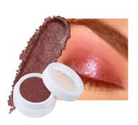 Ofanyia Creme Eyeshadow, Mashed Potato Pearlescent Monochrome Eyeshadow, High Pigmented Shimmer Cream Eyeshadow, Long-lasting Polarized Light Not Smudged Eye Shadow (12# Rose(chameleon))