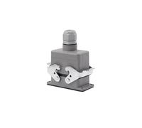OFBMXGKAO Connettori resistenti HDC-HE-006 010 016 024 032 048 16A Connessione a vite 500V Industriale Rettangolare Aviazione Connettore Spina (Hdc-he-024-2)