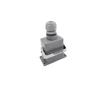 OFBMXGKAO Connettori resistenti HDC-HE-006 010 016 024 032 048 16A Connessione a vite 500V Industriale Rettangolare Aviazione Connettore Spina (Hdc-he-006-2-l)