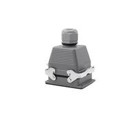 OFBMXGKAO Connettori resistenti HDC-HE-006 010 016 024 032 048 16A Connessione a vite 500V Industriale Rettangolare Aviazione Connettore Spina (Hdc-he-032-2)
