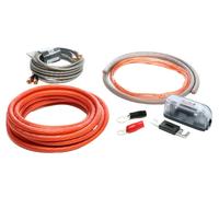 Ofc Rame 35 MM ² Amplificatori Set Cablaggio Attacco Con 5m Cavo Rca