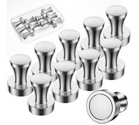 OFCIIN 10 Pezzi Magneti Neodimio Calamite Potenti, Calamite Piccole Magnete Potente 16 x 20 mm, Calamita Potente per Frigorifero, Cucina, Lavagna Bianca, Bache