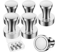 OFCIIN 6 Pezzi Magneti Neodimio Calamite Potenti, Calamite Piccole Magnete Potente 20 x 25 mm, Calamita Potente per Frigorifero, Cucina, Lavagna Bianca, Bache