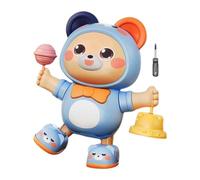 Ofcwoa Giocattolo mobile per bambini, orso con musica, giocattolo per l'educazione precoce | Per bambini e ragazze, per la casa, per dormire, Pasqua e compleanno