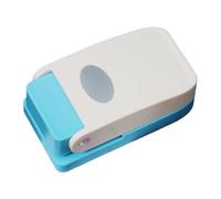 Ofcwoa Punzonatrice per l'arte della carta - Tavola perforata ovale portatile | Perforatrice per bambini e scuola | Scrapbooking, carte, etichette, cartelle, diario, carta e