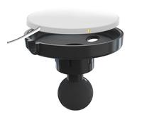 OFDISUPY Adattatore a sfera da 1" compatibile con Apple 25W MagSafe, combinato con doppio braccio a presa, può essere installato sul cruscotto e sul parabrezza dell'auto (supporto a sfera magsafe)